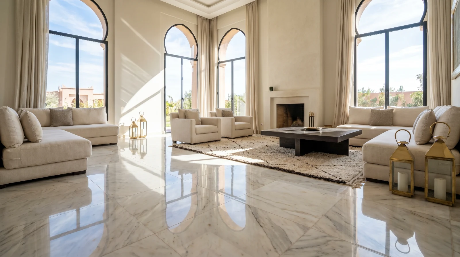 Carrelage en Marbre au Maroc — Types, Prix et Conseils de Pose — marbre et granite au Maroc