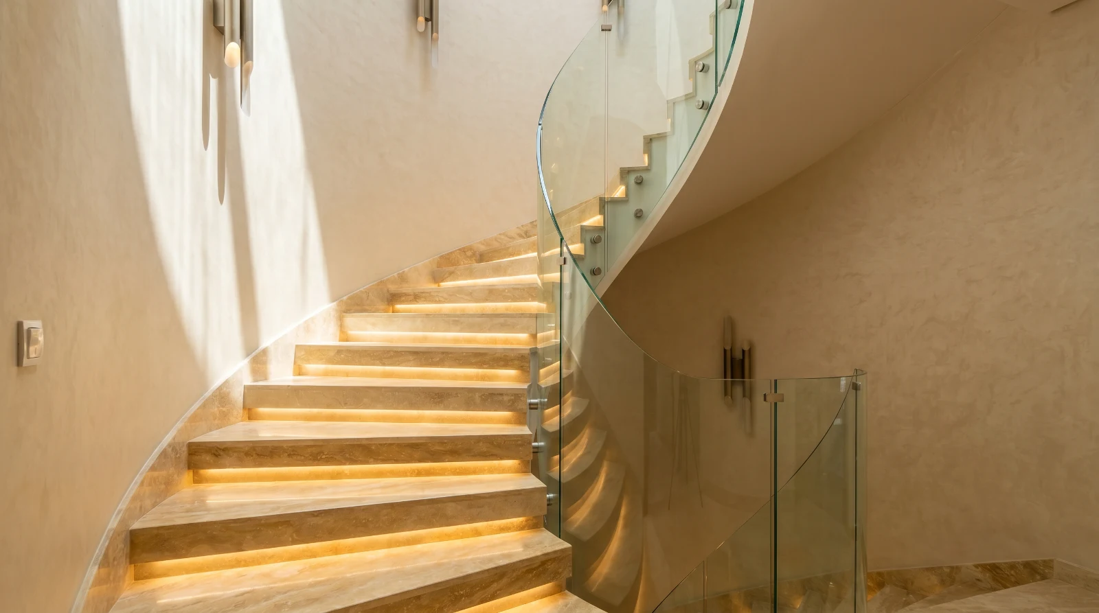 Escalier en marbre